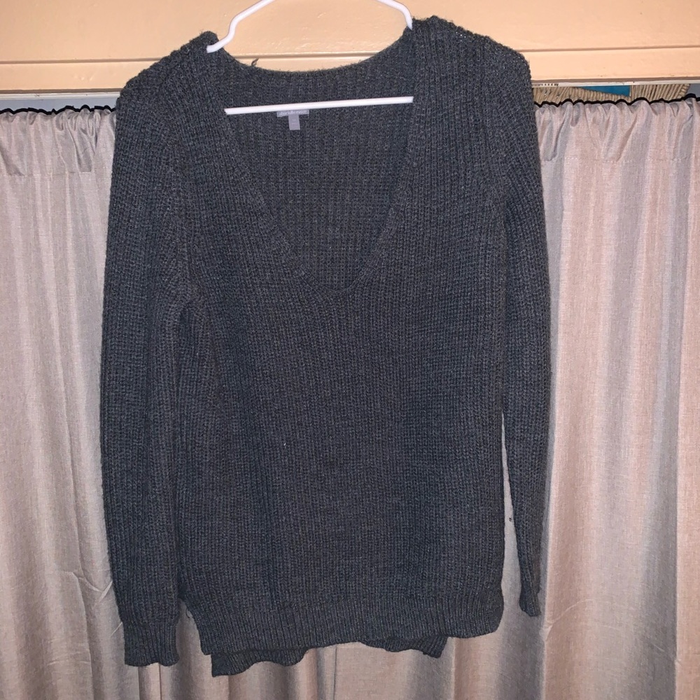 Grey oversized sweater